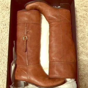 Prada leather boots